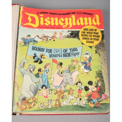 564 - Disneyland magazine; volumes 1-26 in branded folder.