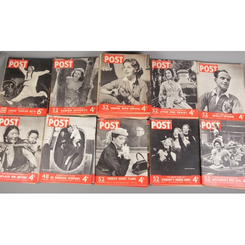 611 - A quantity of 1950s Picture Post magazine. Approximately 90.