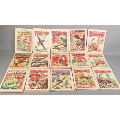 613 - A collection of 1970s Warlord comics. Approximately 130.