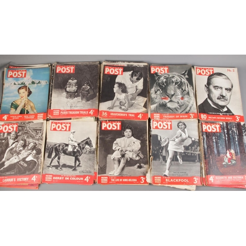 614 - A large quantity of mostly 1930s & 40s Picture Post magazine. Approximately 100.