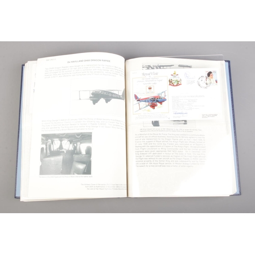 163 - The Queen's Flight; A collection of 50 Years of Royal Flying signed limited edition covers.