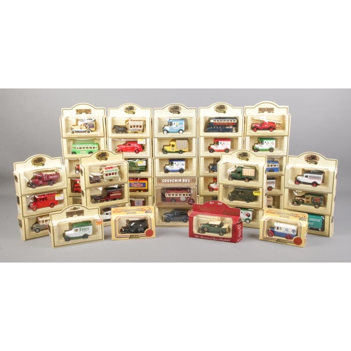 272 - Approximately forty mainly Lledo days gone boxed vehicles. To include 1939 Chevrolet Panel Van, 1934... 