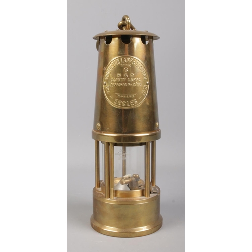 57 - An Eccles Type 6 Safety Lamp, by The Protector Lamp and Lighting Co Ltd.