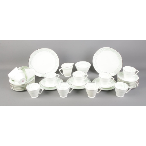 60 - A Paladin Art Deco style tea service including sugar bowl and milk jug, etc. Approx. 40 pieces.