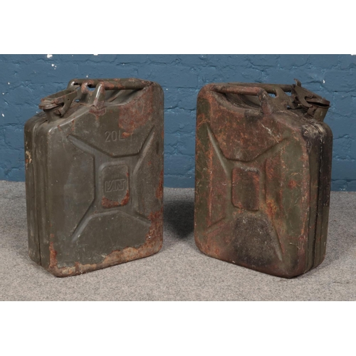 348 - Two Hart 20L jerry cans.