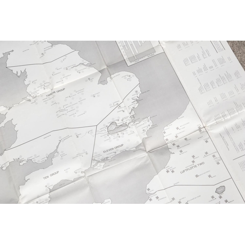 429 - A map showing the disposition of Luftwaffe units on 7th September 1940 during World War II.

120 x 9... 
