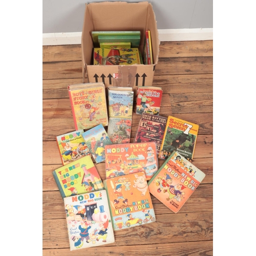 469 - A box of Enid Blyton books. Includes Noddy, Famous Five, etc.