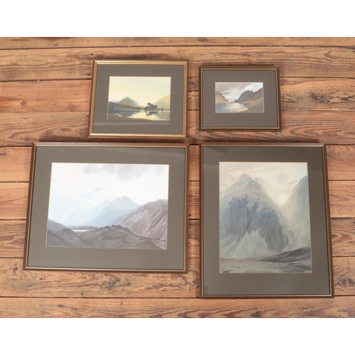 247 - Four framed prints by W. Heaton Cooper