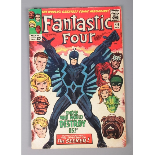 415 - A Marvel Comics Group Fantastic Four #46 Jan 1966 comic. Introducing The Mystery of The Seeker 