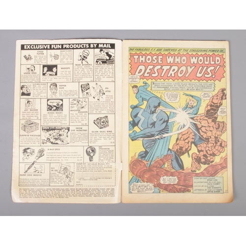 415 - A Marvel Comics Group Fantastic Four #46 Jan 1966 comic. Introducing The Mystery of The Seeker 