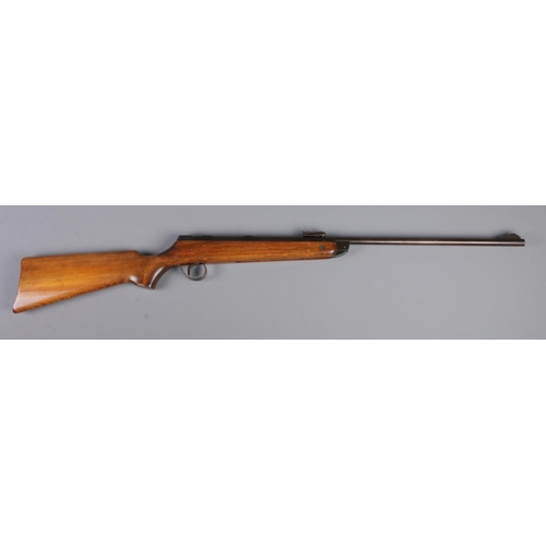 22 - A BSA Meteor MK I 0.177cal break barrel air rifle. Stamped N 21072 CANNOT POST.