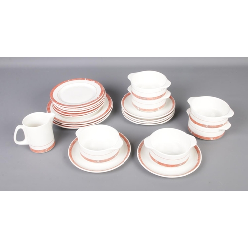 176 - A quantity of Villeroy & Boch Beaulieu dinnerwares including soup bowls and plates