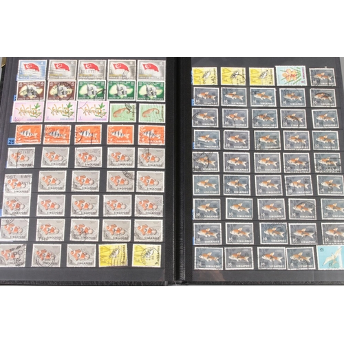 78 - A collection of Malaya and Singapore stamps in separate binder.