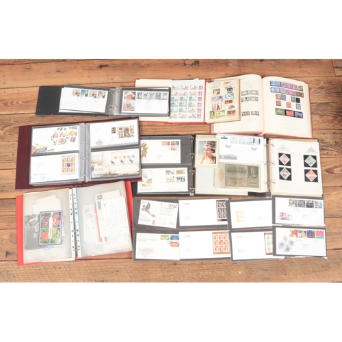 186 - A large quantity of stamps first day covers and presentation packs, some unfranked. To include great... 