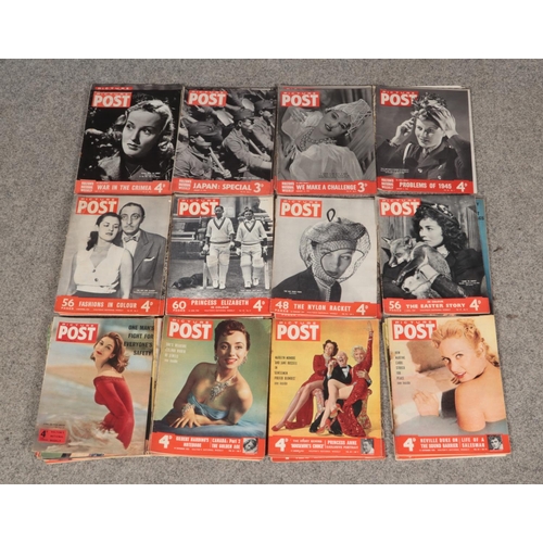 476 - A quantity of Picture Post magazine ranging from 1940's to 1950's, approximately 57 in total