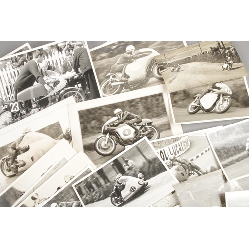 22 - A vast collection of Isle of Man TT photos and cards ranging from 1950's to 60's. Many dated with de... 