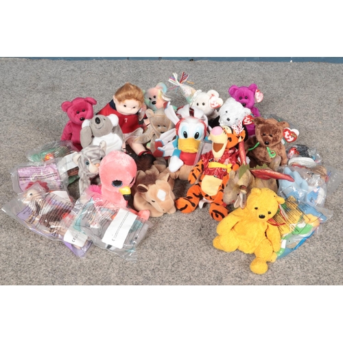 176 - A collection of mainly TY Beanie toys.