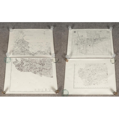 179 - Two Hundred and Fifty Years of Map Making In The County of Surrey (1575 - 1823); A collection of Har... 