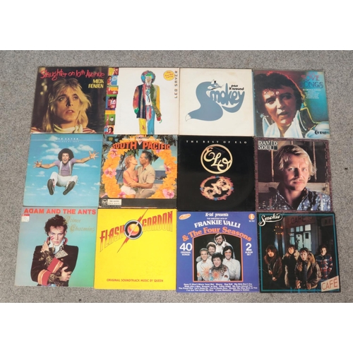 227 - A quantity of LP records. Includes Adam & The Ants, Leo Sayer, ELO etc.