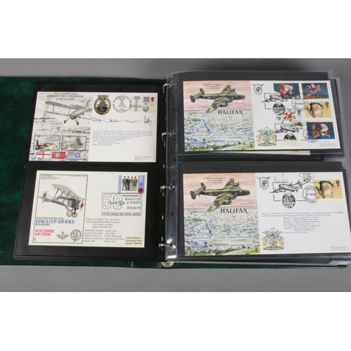 103 - A collection of RAF signed and unsigned covers with some limited editions.