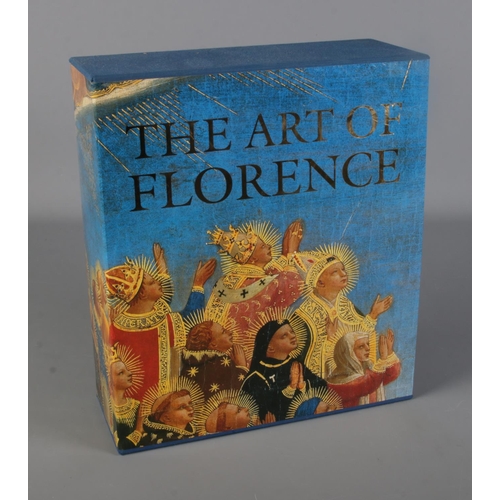 113 - Andres Hunisak & Turner. Book set 1 & 2 The Art of Florence, 2 volumes in slip case