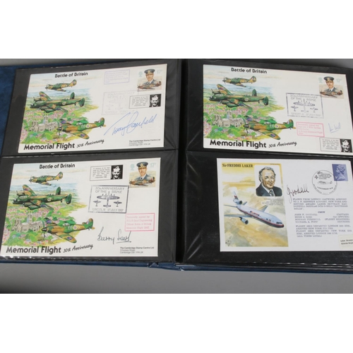 114 - A large quantity of RAF signed and unsigned covers