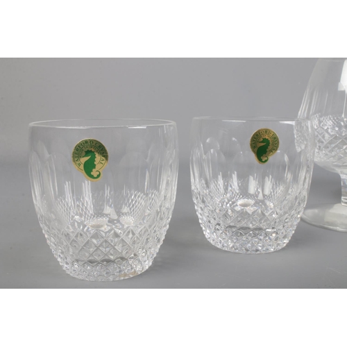 284 - A collection of Waterford Crystal glassware in the 'Colleen' design. To include two brandy balloon g... 