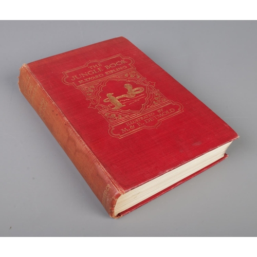 28 - The Jungle Book by Rudyard Kipling illustrated by Maurice & Edward Detmold, London: Macmillan, 1908.... 