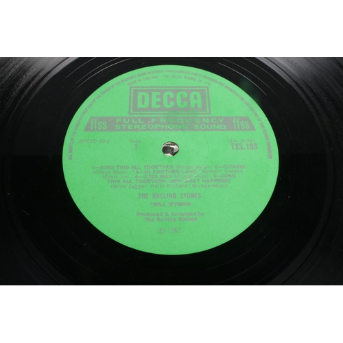 139 - The Rolling Stones - Their Satanic Majesties Request; flat cover (1967). Decca, TXS. 103, ZAL-8126-T... 