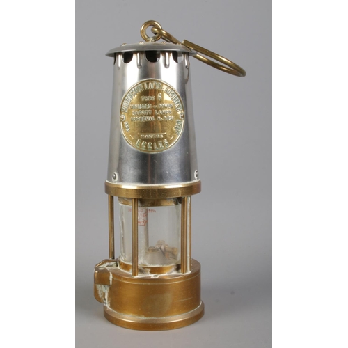 18 - An Eccles 'Type 6' Miner's Safety Lamp; by The Protector Lamp and Lighting Co. Ltd.