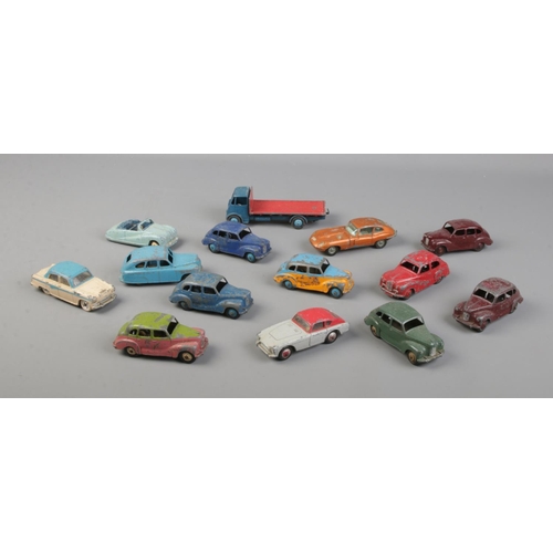 99 - A collection of vintage Dinky diecast vehicles