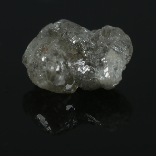 406 - A rough/uncut diamond approx. 1.08cts.