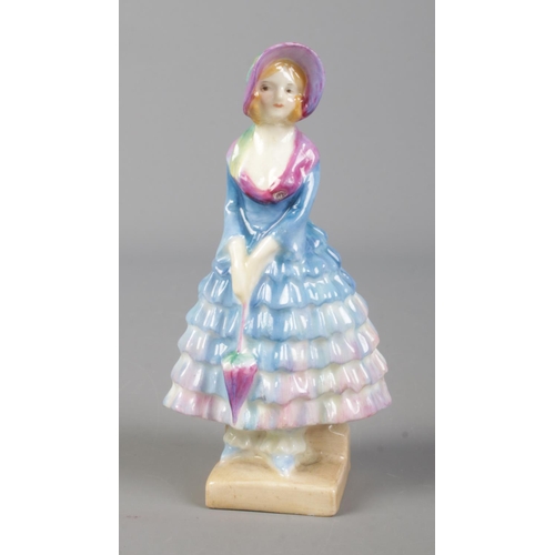 470 - A Royal Doulton figure: Priscilla. Stamped M.14 to underside.