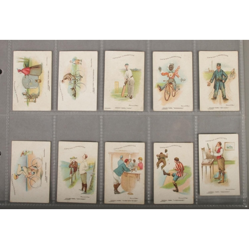 428 - Capstan Cigarette cards odds including Cycling, Cricket & Football Terms, 10 cards.