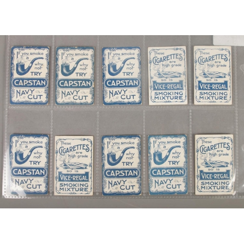 428 - Capstan Cigarette cards odds including Cycling, Cricket & Football Terms, 10 cards.