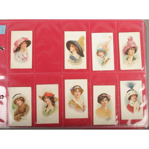 430 - One album of over 260 cards odds incomplete sets including  British American Tobacco BAT Beauties Pi... 