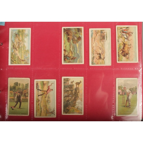 430 - One album of over 260 cards odds incomplete sets including  British American Tobacco BAT Beauties Pi... 