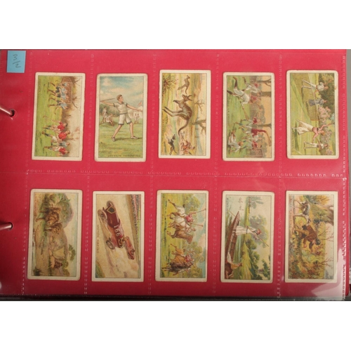 430 - One album of over 260 cards odds incomplete sets including  British American Tobacco BAT Beauties Pi... 