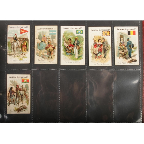 432 - One folder containing over 100 cards of odds and incomplete sets including Pascall Boy scout series,... 