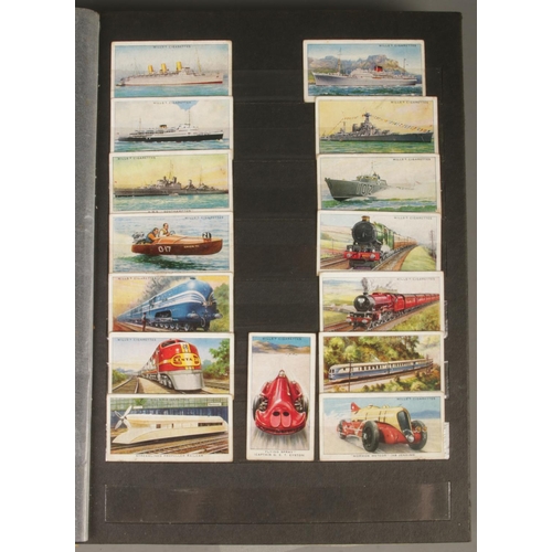 109 - An album of cigarette cards. Includes Will's, Player's, Wix & Sons, Ardath etc.