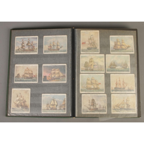 109 - An album of cigarette cards. Includes Will's, Player's, Wix & Sons, Ardath etc.