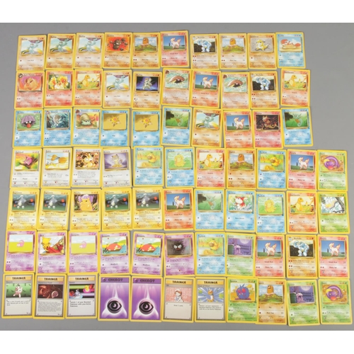 400 - A quantity of Pokemon cards. Includes base set, jungle, fossil, Team Rocket, base set Charmander, Pi... 