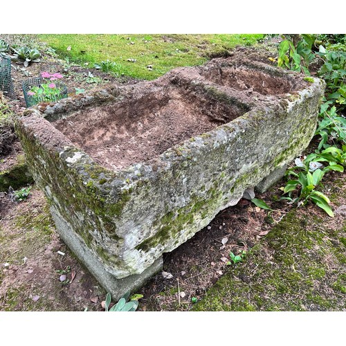 287 - A large stone double trough.

*Please contact our office (01709 700005) if interested in buying this... 