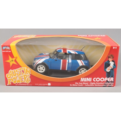 47 - A boxed Joy Ride 1/18 scale diecast Mini Cooper from Austin Powers.