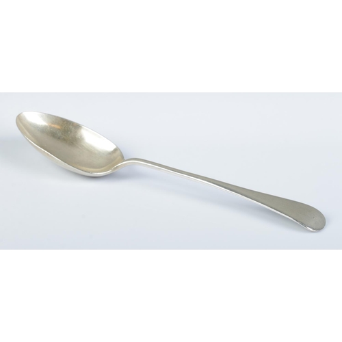 374 - A George V silver basting spoon, assayed for Sheffield, 1931 by Cooper Brothers & Sons Ltd. Weight: ... 