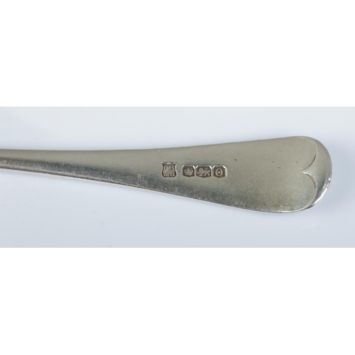 374 - A George V silver basting spoon, assayed for Sheffield, 1931 by Cooper Brothers & Sons Ltd. Weight: ... 