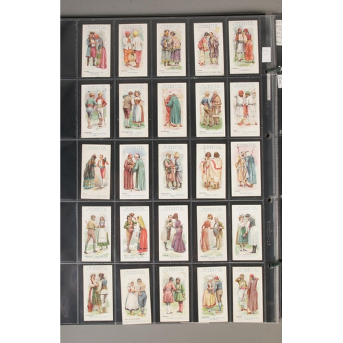 102 - Five sets of complete cigarette cards including Will's Time & Money in Different Countries (50), Pla... 