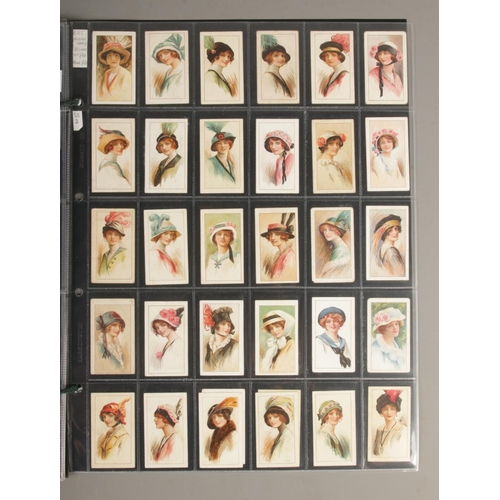 102 - Five sets of complete cigarette cards including Will's Time & Money in Different Countries (50), Pla... 