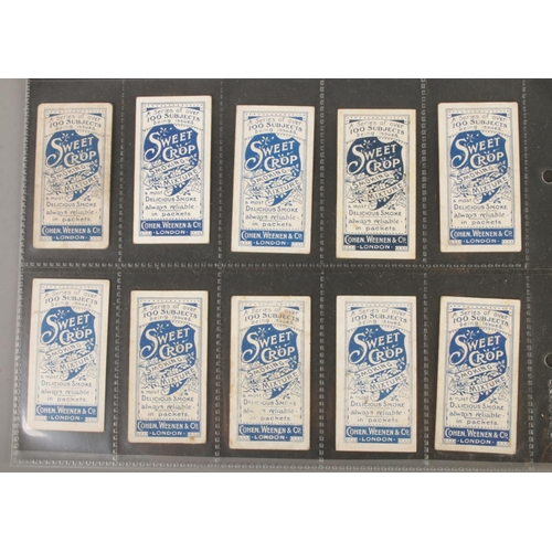 107 - Cohen, Weenen & Co. Home & Colonial Regiments, blue back (100 subject), 35 cards.