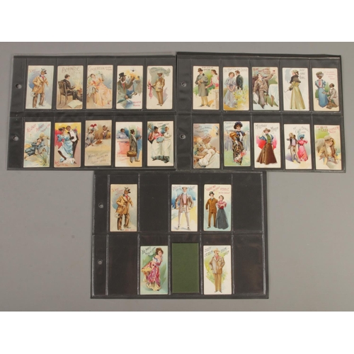 109 - The American Tobacco Co. (ATC) Illustrated Songs 'Songs G'. Cigarette Cards, near complete set, with... 